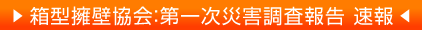 箱型擁壁協会：第一次災害調査報告 速報